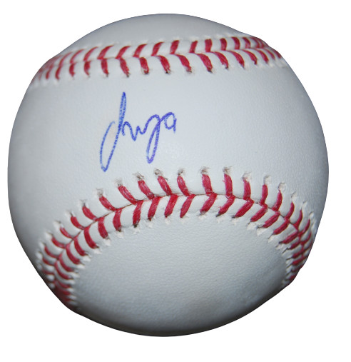 FRANCISCO MEJIA signed (TAMPA BAY RAYS) OML baseball JSA Authenticated AH95624