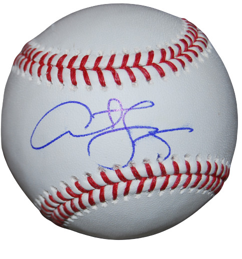 GRANT LAVIGNE signed (COLORADO ROCKIES) Prospect OML baseball JSA COA AH95678