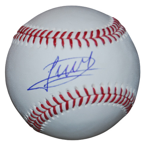 LUIS MATOS signed (SAN FRANCISCO GIANTS) Prospect OML baseball JSA COA AH95637