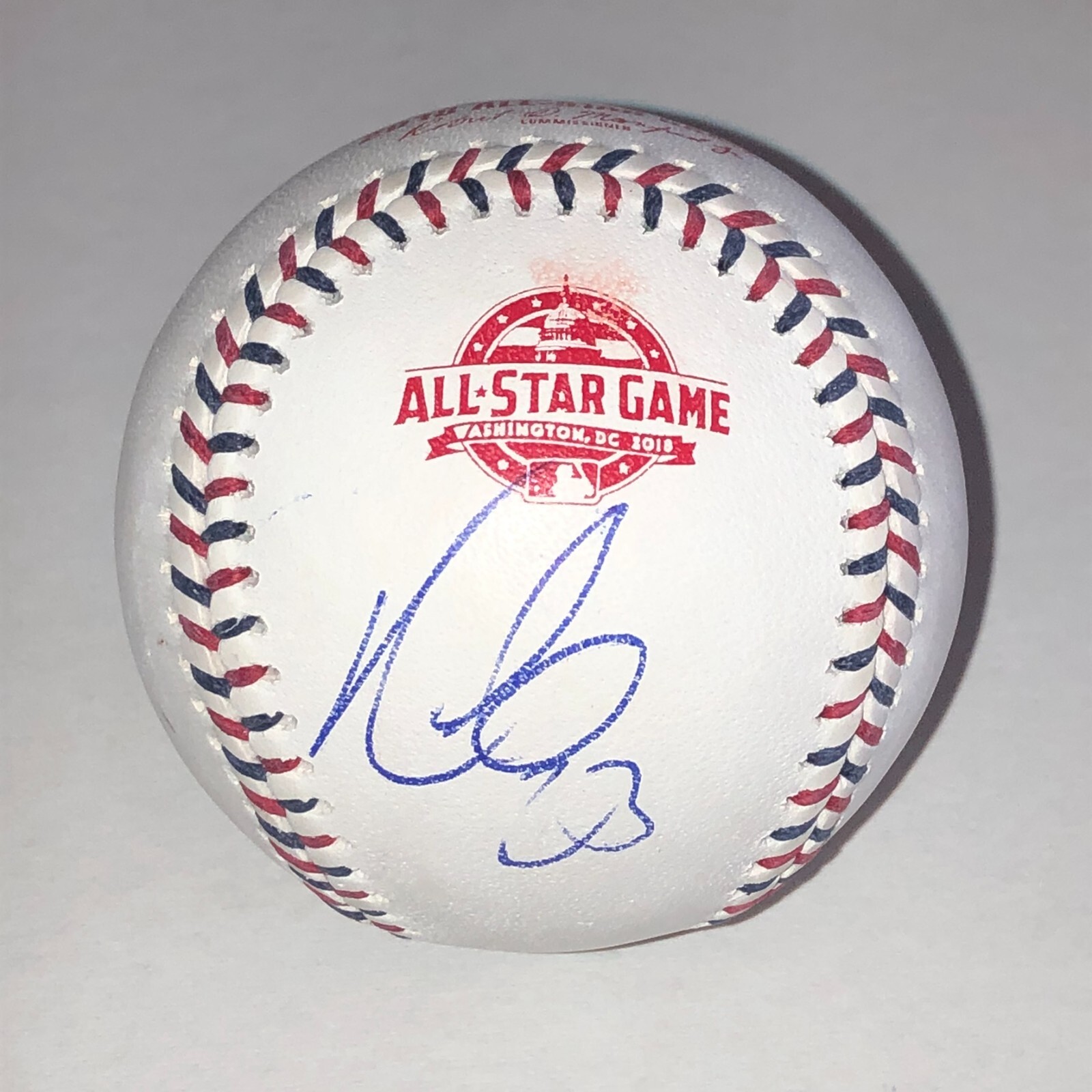 NELSON CRUZ (Texas Rangers) Signed Official 2018 ALL-STAR Baseball Beckett (BAS)