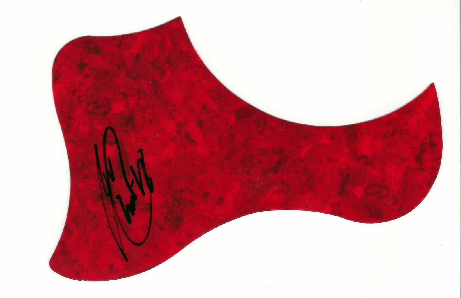 William Michael Morgan REAL hand SIGNED Acoustic Guitar Pickguard EXACT PROOF
