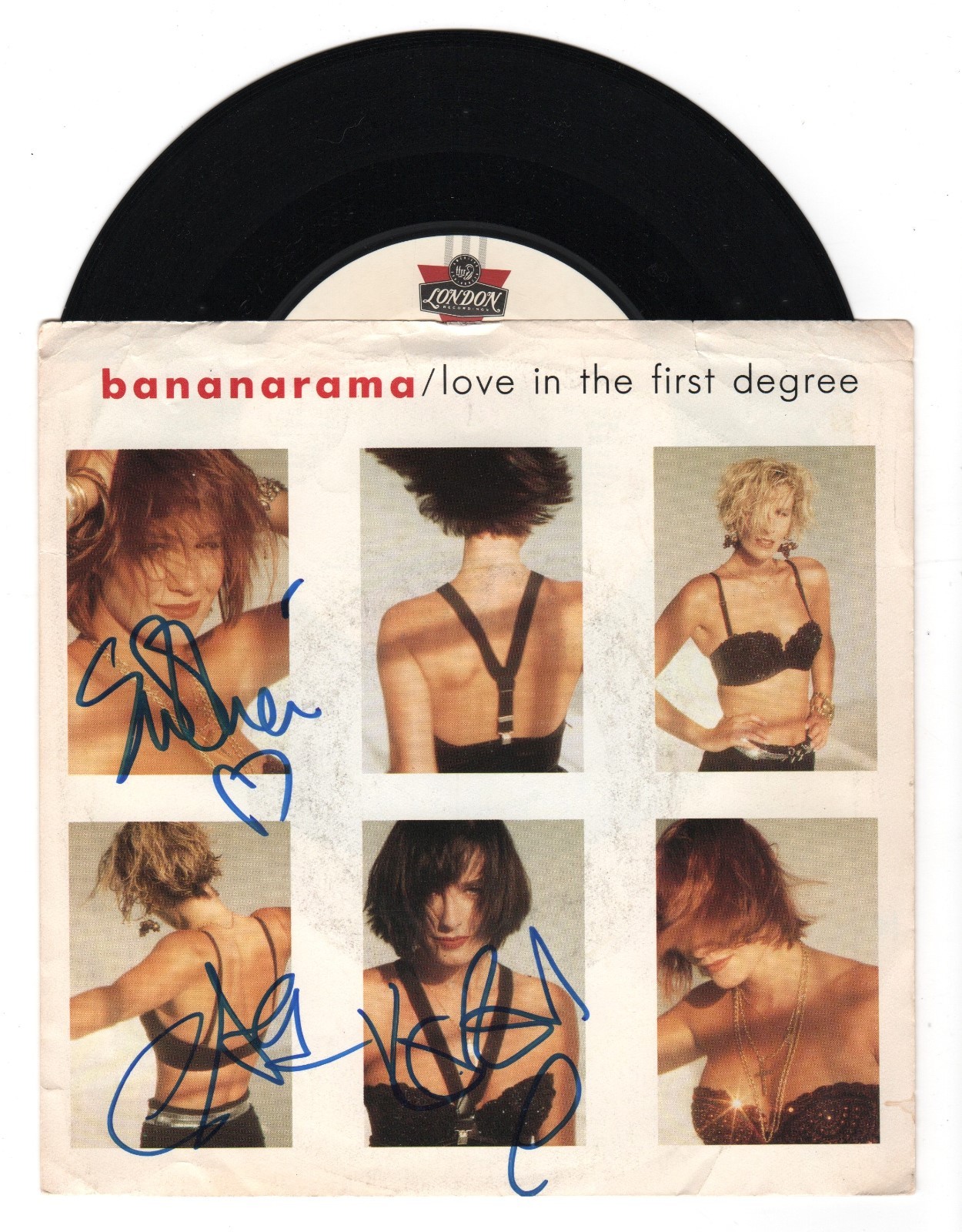 Bananarama SIGNED Love In The First Degree 7