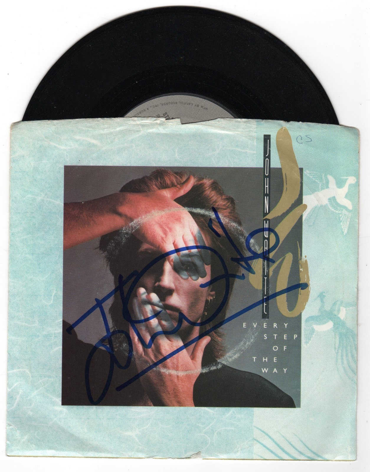 John Waite SIGNED Every Step Of The Way 7