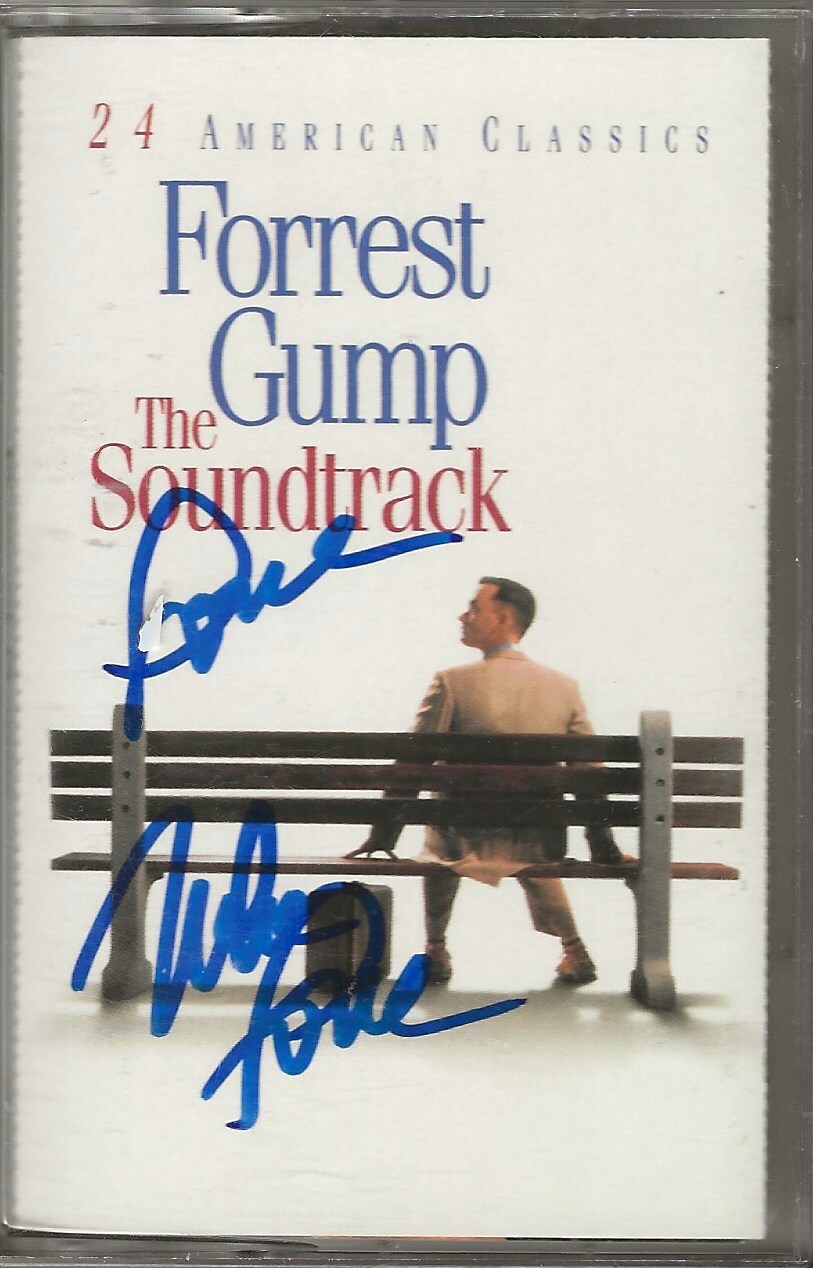 Mike Love of Beach Boys REAL SIGNED Forrest Gump Soundtrack cassette tape COA
