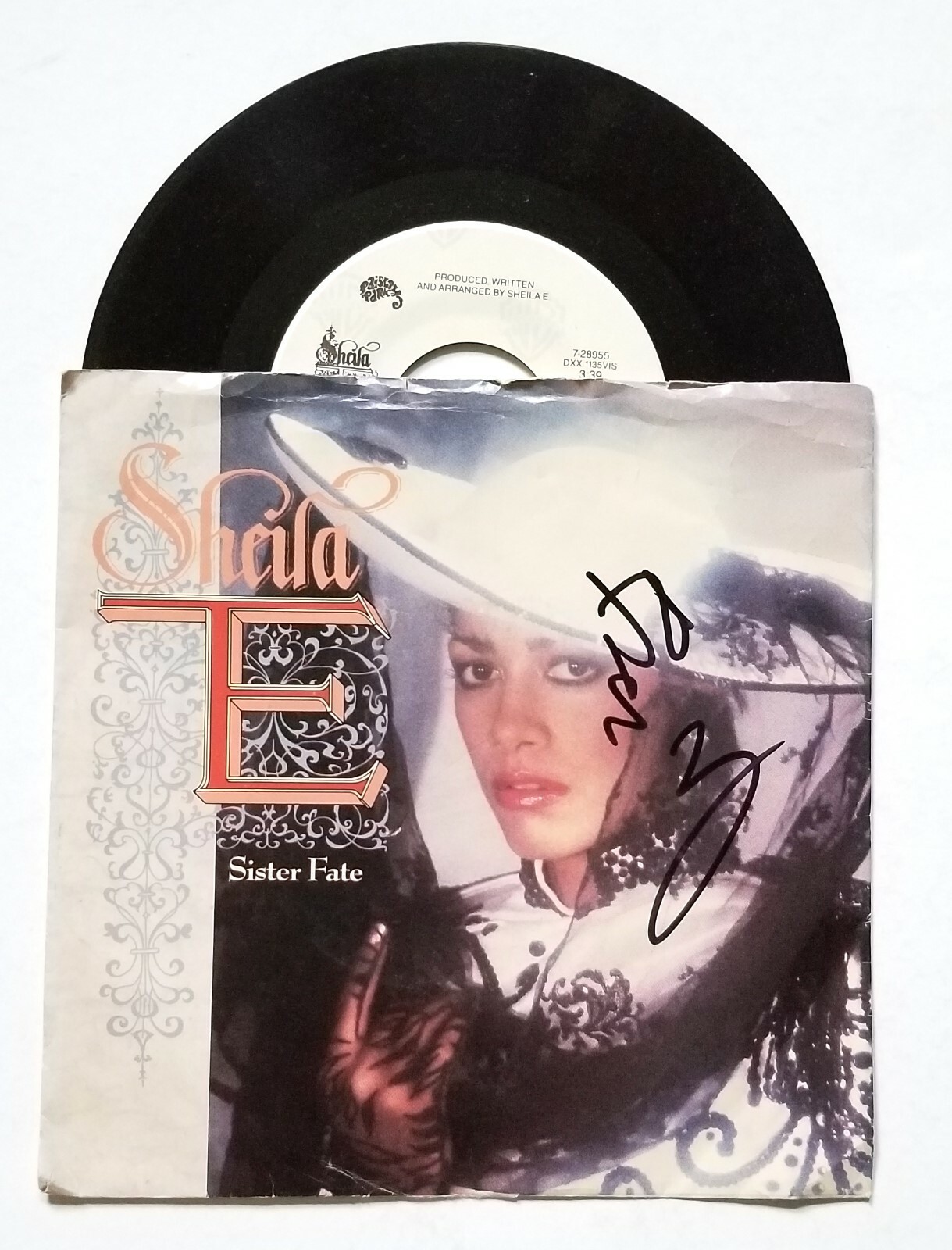 Sheila E. REAL hand SIGNED Sister Fate 7