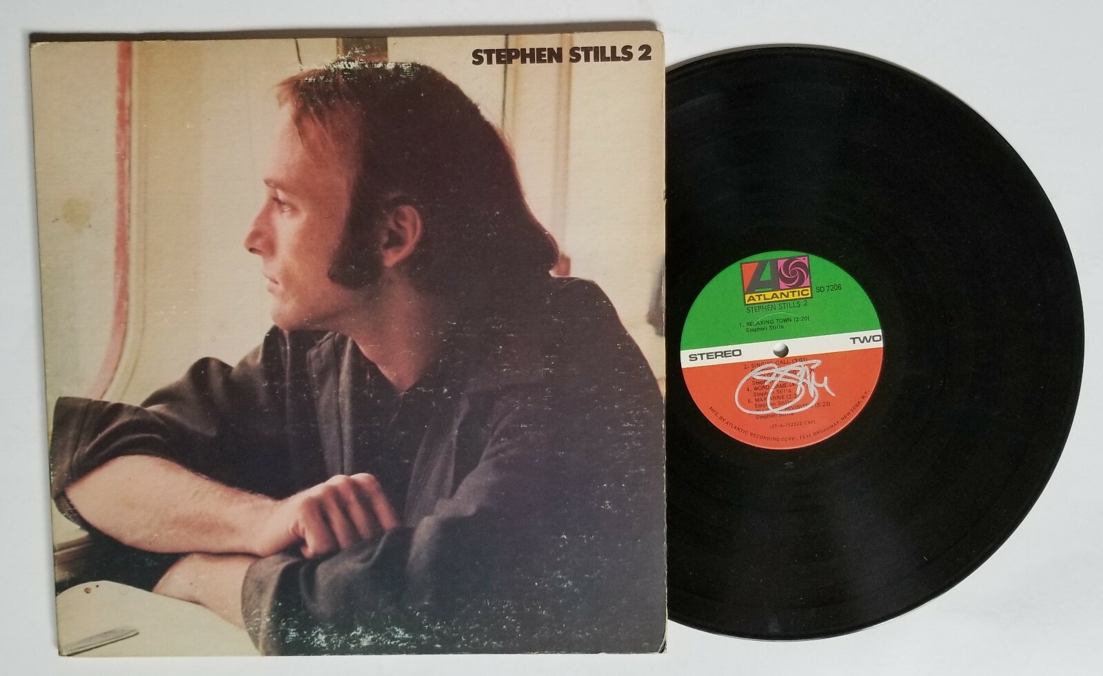Stephen Stills REAL hand SIGNED 