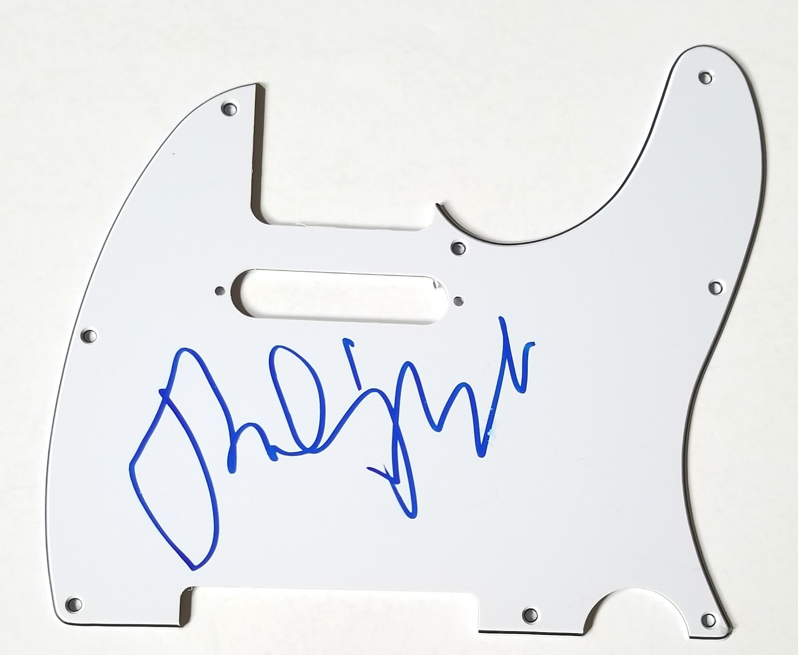 Philip Glass REAL hand SIGNED Guitar Pickguard COA Autographed
