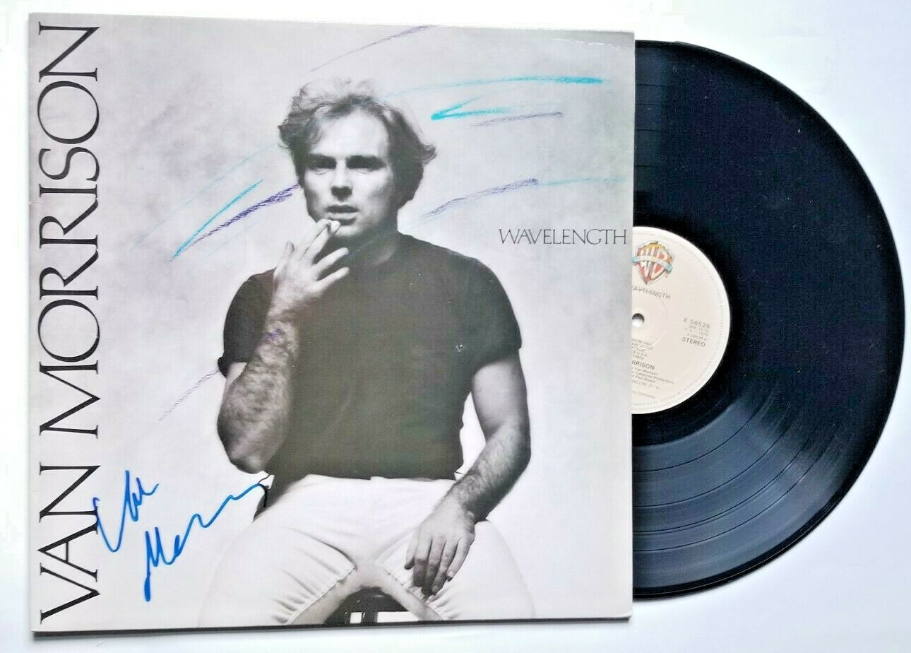 Van Morrison REAL SIGNED Wavelength Vinyl Record JSA Full LOA Autographed
