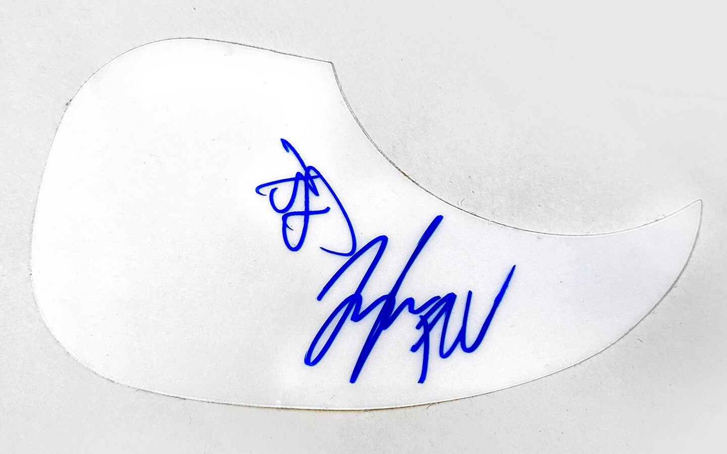 Florida Georgia Line REAL hand SIGNED Acoustic Guitar Pickguard COA
