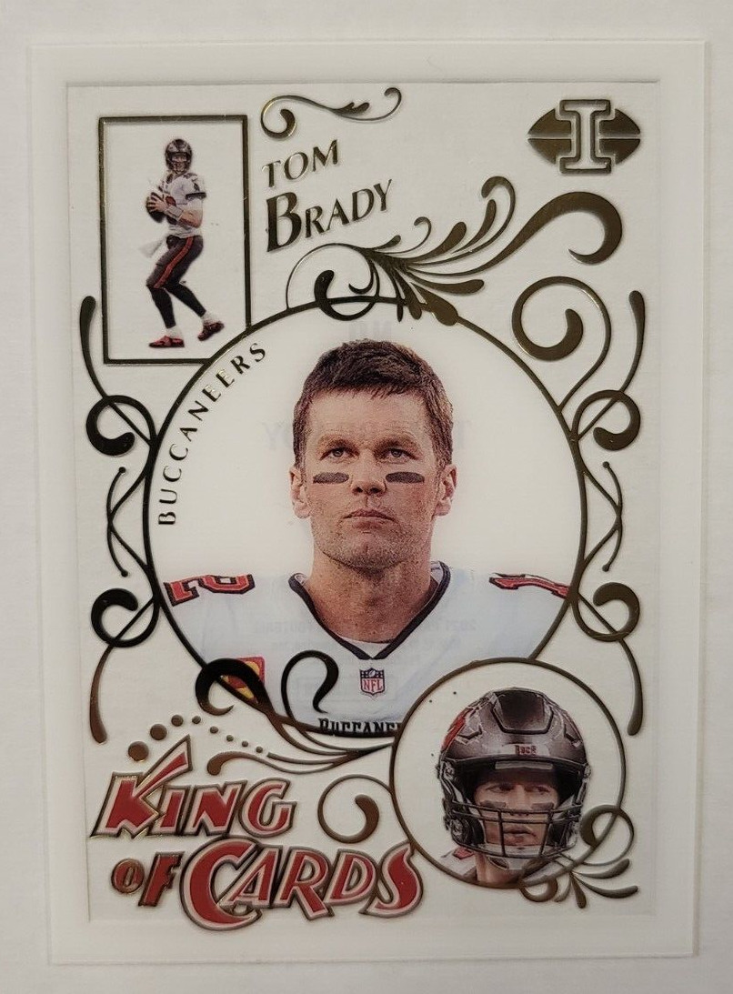 2021 ILLUSIONS TOM BRADY BUCS KING OF CARDS KC-2