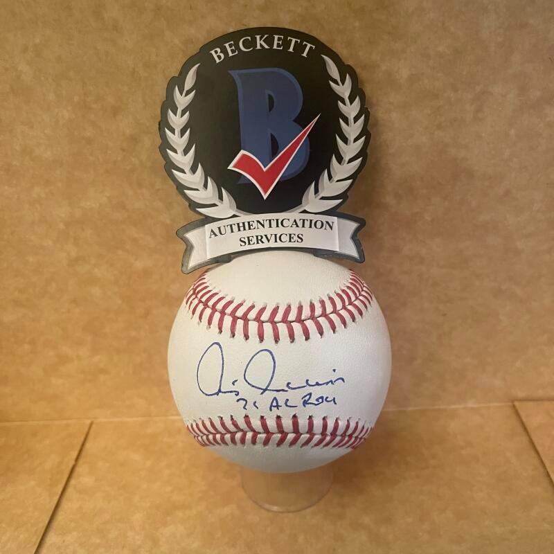 CHRIS CHAMBLISS YANKEES 77 78 WS CHAMPS SIGNED AUTO BECKETT AUTHENTICATED