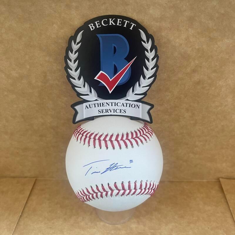 TINK HENCE ST. LOUIS CARDINALS SIGNED AUTO M.L. BASEBALL BECKETT AUTHENTICATED