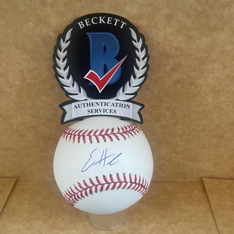 EMERSON HANCOCK SEATTLE MARINERS SIGNED AUTO M.L. BASEBALL BECKETT AUTHENTICATED