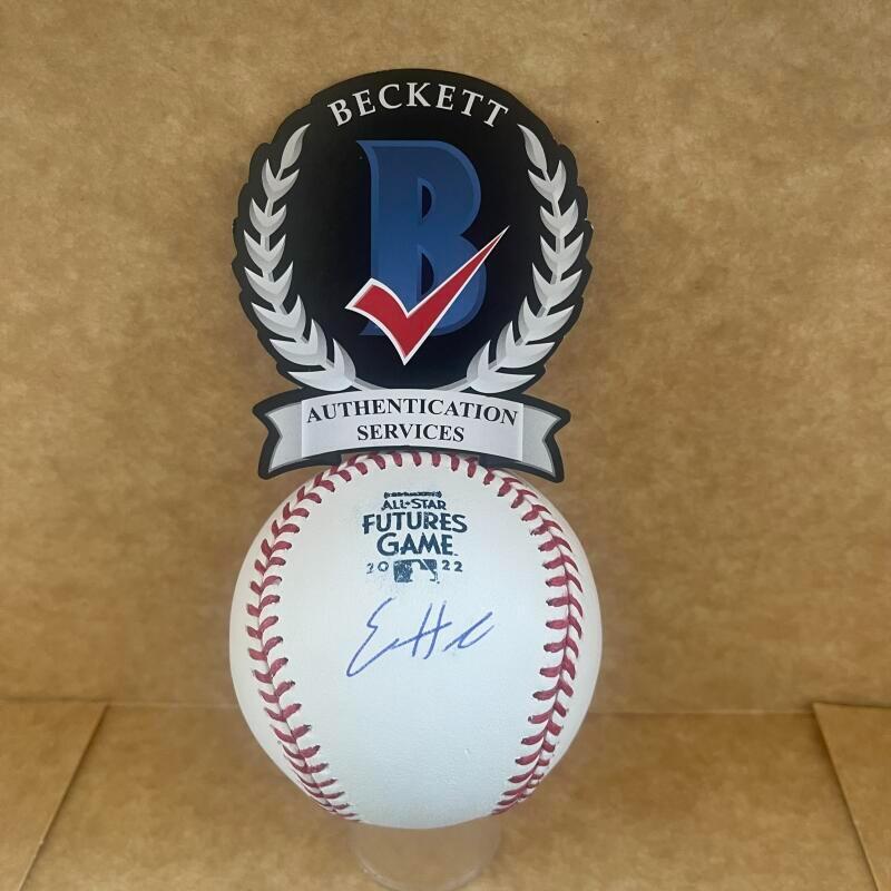 EMERSON HANCOCK SEATTLE MARINERS SIGNED 2022 FUTURES GAME BASEBALL BECKETT AUTHE