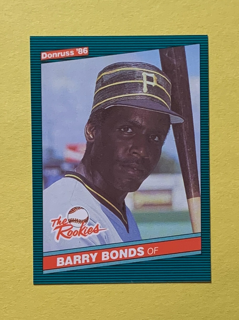 1986 DONRUSS BARRY BONDS THE ROOKIES #11 PIRATES COLLECTIBLE MEMORABILIA