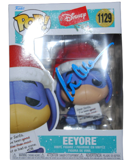 PETER CULLEN signed (WINNIE THE POOH) EEYORE Funko Pop #1129 BECKETT BH033910