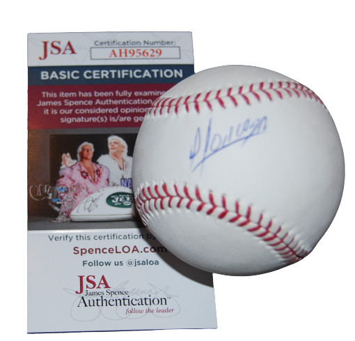 YOAN MONCADA SIGNED (CHICAGO WHITE SOX) OML BASEBALL JSA AUTHENTIC COA AH95629 COLLECTIBLE MEMORABILIA