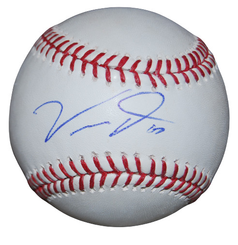 VICTOR ROBLES signed (WASHINGTON NATIONALS) OML baseball JSA Authentic AH95621