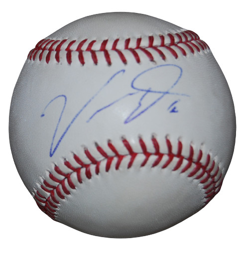 VICTOR ROBLES signed (WASHINGTON NATIONALS) OML baseball JSA Authentic AH95620