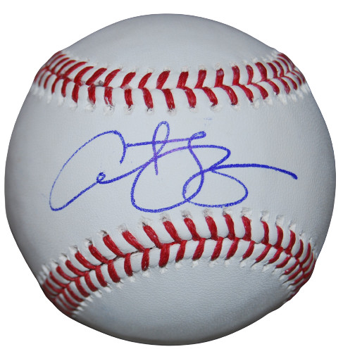 GRANT LAVIGNE signed (COLORADO ROCKIES) Prospect OML baseball JSA COA AH95679