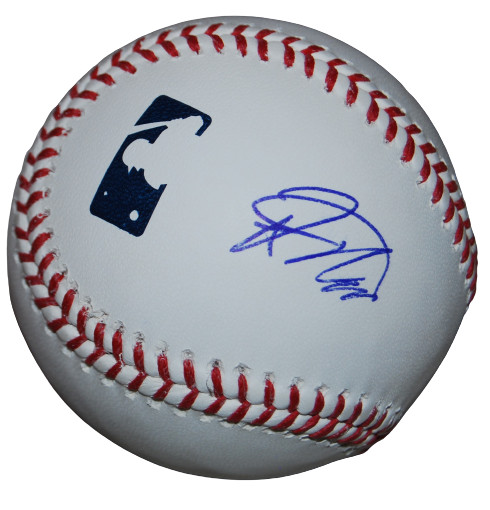 JOE MACK signed (MIAMI MARLINS) Top Prospect OML baseball JSA COA AH95639