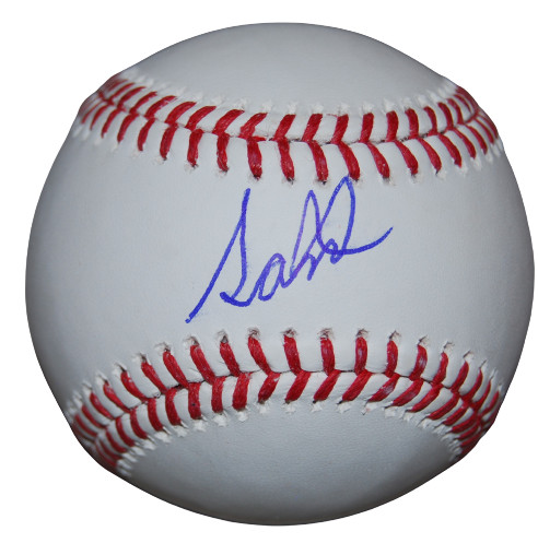 SANDY GASTON signed (TAMPA BAY RAYS) PROSPECT OML baseball JSA COA AH95654