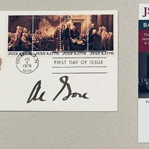 Al Gore Signed Autographed First Day Cover JSA Certified Vice President 2
Opens in a new window or tab