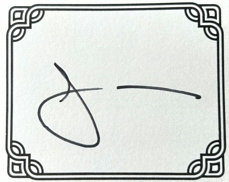 ANTHONY SWOFFORD SIGNED AUTOGRAPH 3.5×4 BOOKPLATE COLLECTIBLE MEMORABILIA