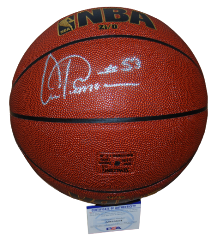 ARTIS GILMORE SIGNED (CHICAGO BULLS) SPALDING NBA I/O BASKETBALL PSA/DNA AM23854 COLLECTIBLE MEMORABILIA