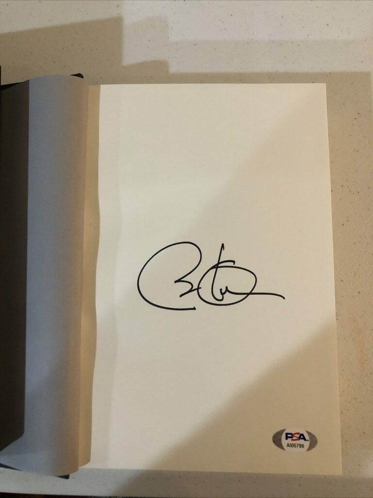 BARACK OBAMA SIGNED AUTOGRAPH A PROMISED LAND BOOK PSA FULL LETTER COA PRESIDENT COLLECTIBLE MEMORABILIA