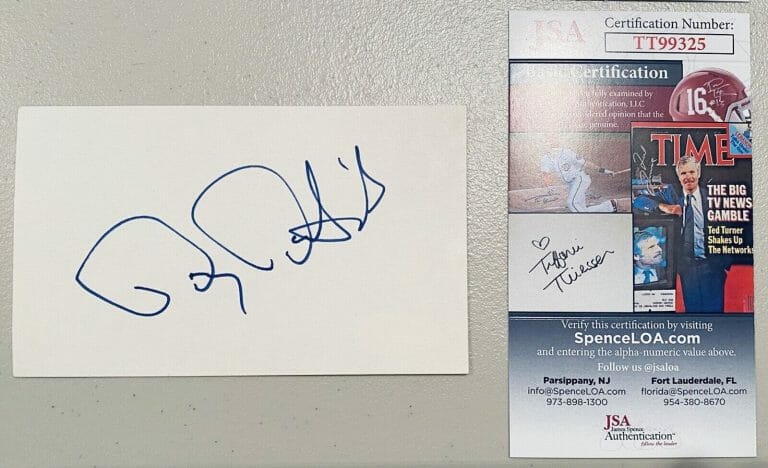 BARRY BOSTWICK SIGNED AUTOGRAPHED 3×5 CARD JSA CERT ROCKY HORROR PICTURE SHOW
 COLLECTIBLE MEMORABILIA
