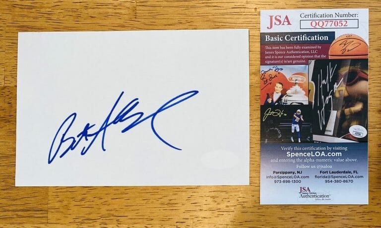 BETH BRODERICK SIGNED AUTOGRAPHED 4×6 CARD JSA CERTIFIED SABRINA TEENAGE WITCH
 COLLECTIBLE MEMORABILIA