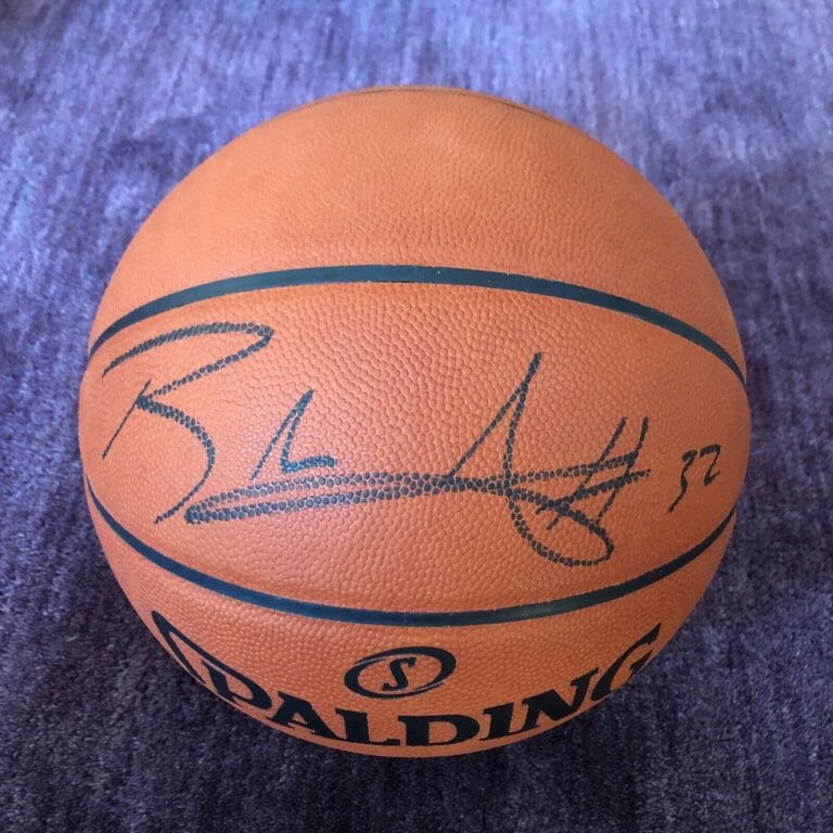 BLAKE GRIFFIN (CELTICS) SIGNED SPALDING GAME BASKETBALL BECKETT AUTH. (BAS) COLLECTIBLE MEMORABILIA