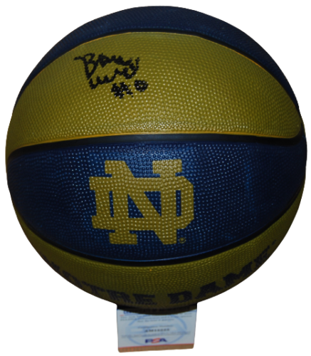 BLAKE WESLEY SIGNED (NOTRE DAME FIGHTING IRISH) LOGO BASKETBALL PSA/DNA AM15225 COLLECTIBLE MEMORABILIA