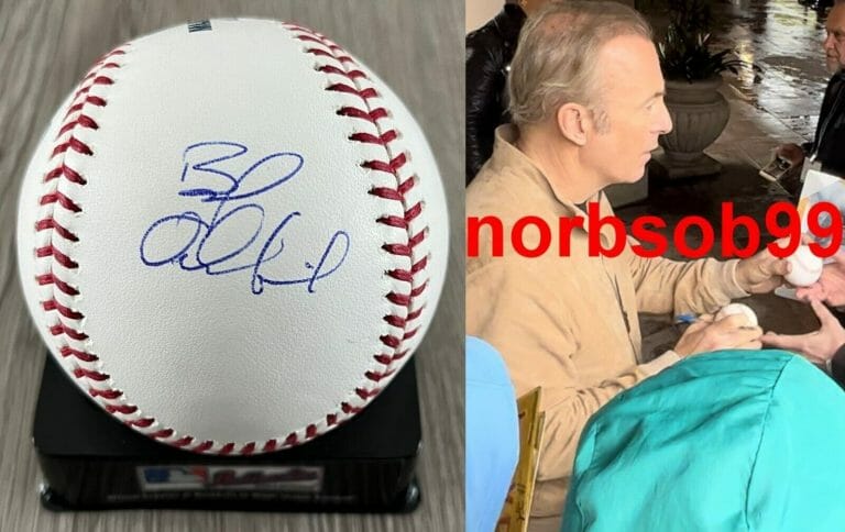 BOB ODENKIRK SIGNED AUTOGRAPH MLB BASEBALL BETTER CALL SAUL W/EXACT VIDEO PROOF
 COLLECTIBLE MEMORABILIA