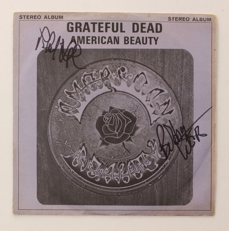 BOB WEIR, PHIL LESH SIGNED AUTOGRAPH 7