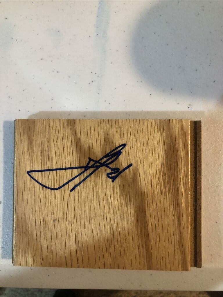 BROOKLYN NETS- IMAN SHUMPERT SIGNED AUTOGRAPH FLOOR BOARD COA KNICKS CAVS COLLECTIBLE MEMORABILIA