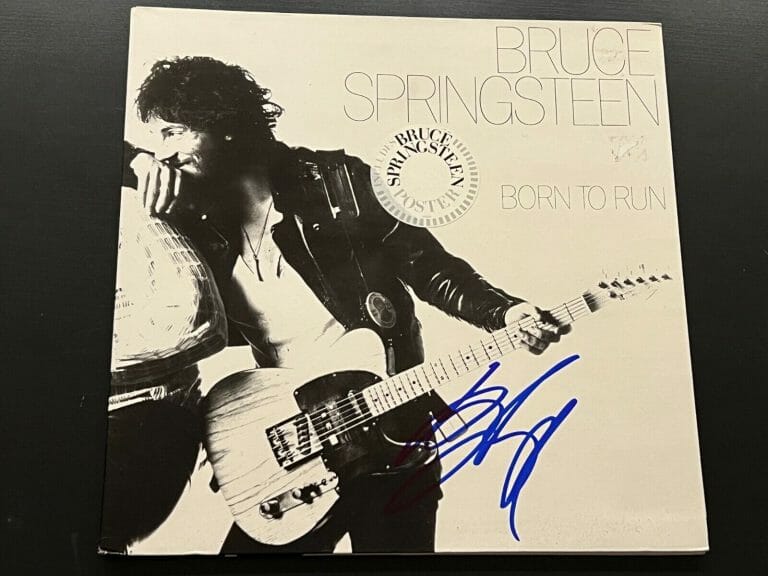 Authentic Signed Bruce Springsteen Memorabilia - Autographed Guitar 