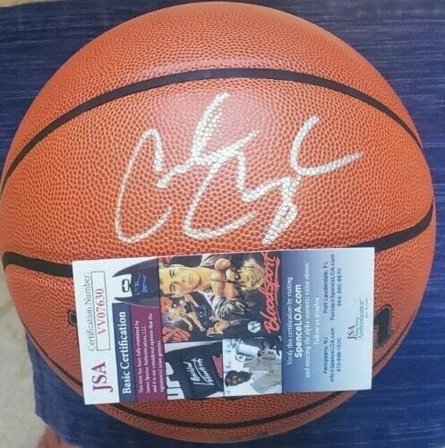 CADE CUNNINGHAM SIGNED NBA BASKETBALL W/ JSA COA DETROIT PISTONS OKLAHOMA STATE COLLECTIBLE MEMORABILIA
