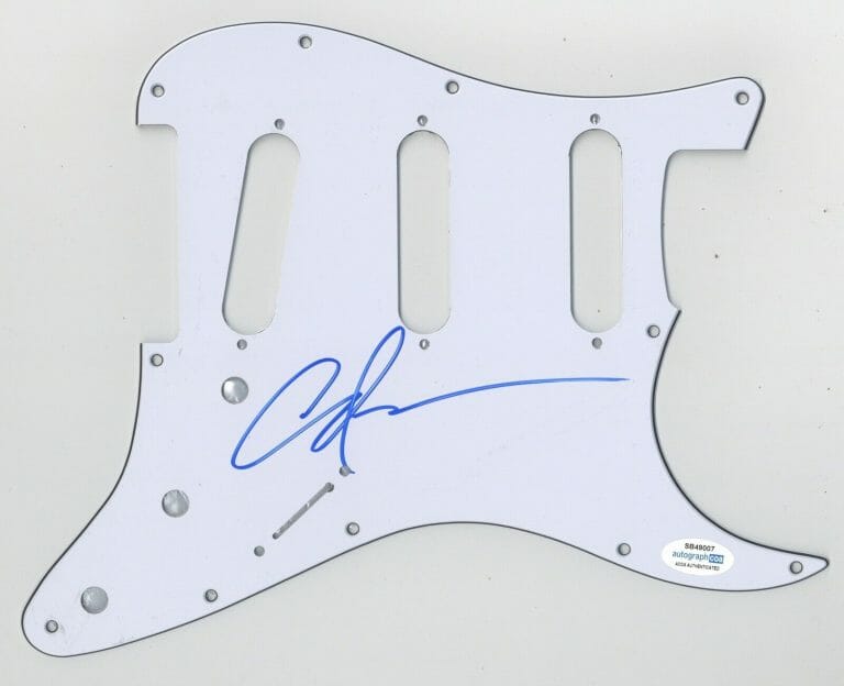 CEELO GREEN GNARLS BARKLEY SIGNED AUTOGRAPH STRAT ELECTRIC PICKGUARD GUITAR ACOA COLLECTIBLE MEMORABILIA
