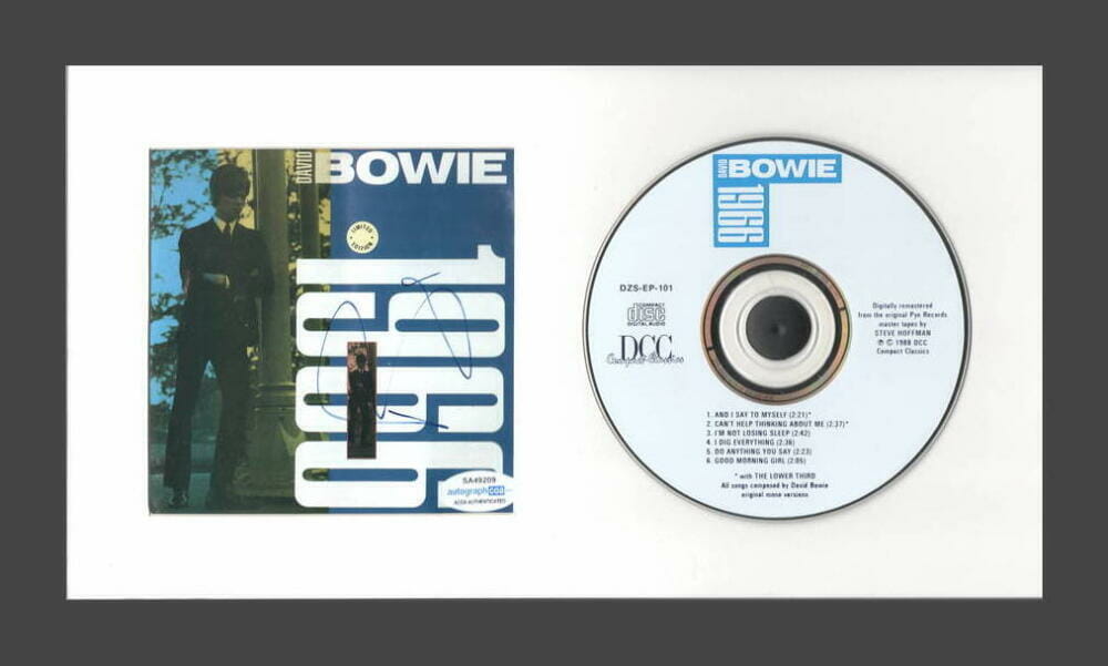 David Bowie The Next Day hotsell CD Signed Autographed The Stars Are Out Today