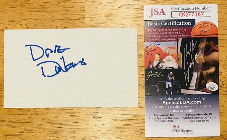 DAVID DINKINS SIGNED AUTOGRAPHED 3×5 CARD JSA CERTIFIED NEW YORK CITY MAYOR
 COLLECTIBLE MEMORABILIA