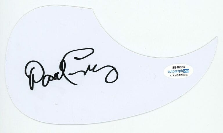 DAVID FREIBERG JEFFERSON AIRPLANE STARSHIP SIGNED AUTOGRAPH ACOUSTIC GUARD ACOA COLLECTIBLE MEMORABILIA