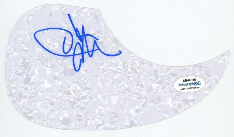 DEVON ALLMAN SIGNED AUTOGRAPH ACOUSTIC GUITAR PICKGUARD ACOA BLUES ROCK COLLECTIBLE MEMORABILIA