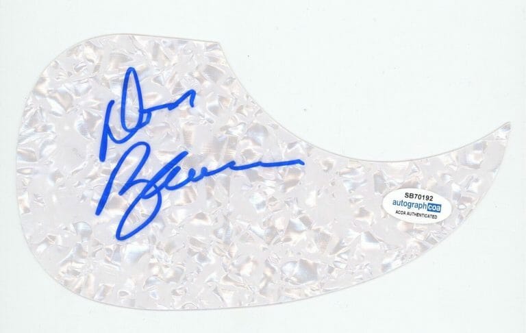 DON BARNES 38 SPECIAL SIGNED AUTOGRAPH ACOUSTIC GUITAR PICKGUARD ACOA COA ROCK COLLECTIBLE MEMORABILIA
