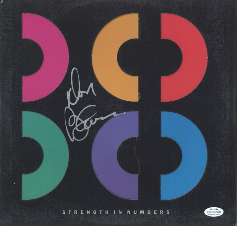 Ambrosia (3) Puerta, Drummond & North Signed Life Beyond L.A. Album Cover  BAS