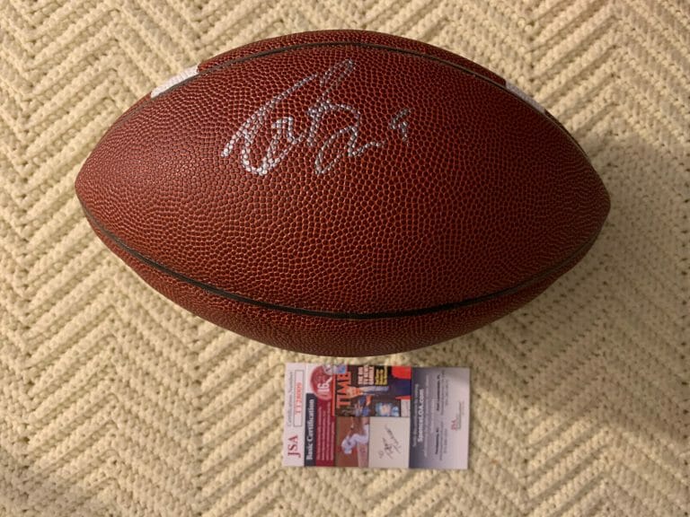 DREW BREES SIGNED COLLEGE FOOTBALL AUTOGRAPHED PURDUE JSA AUTHENTICATION COA
 COLLECTIBLE MEMORABILIA