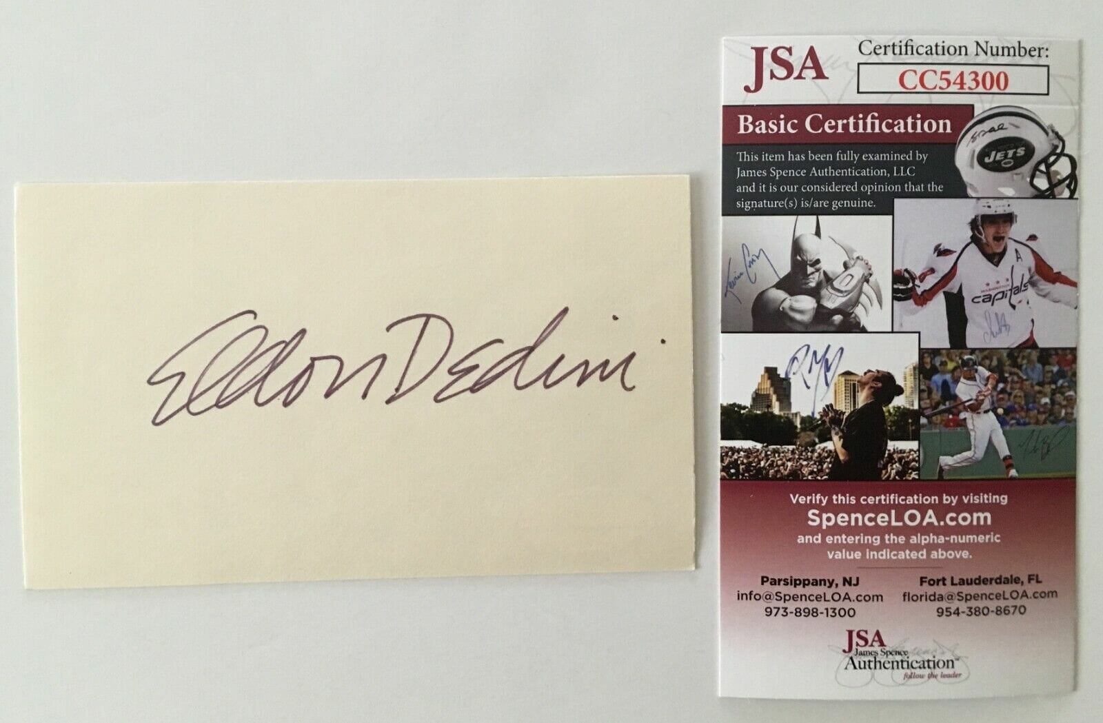 Eldon Dedini Signed 3x5 Card JSA Certified Cartoonist Playboy New Yorker
Opens in a new window or tab