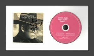 ELTON JOHN SIGNED AUTOGRAPH PEACHTREE ROAD FRAMED CD DISPLAY – READY TO HANG JSA COLLECTIBLE MEMORABILIA