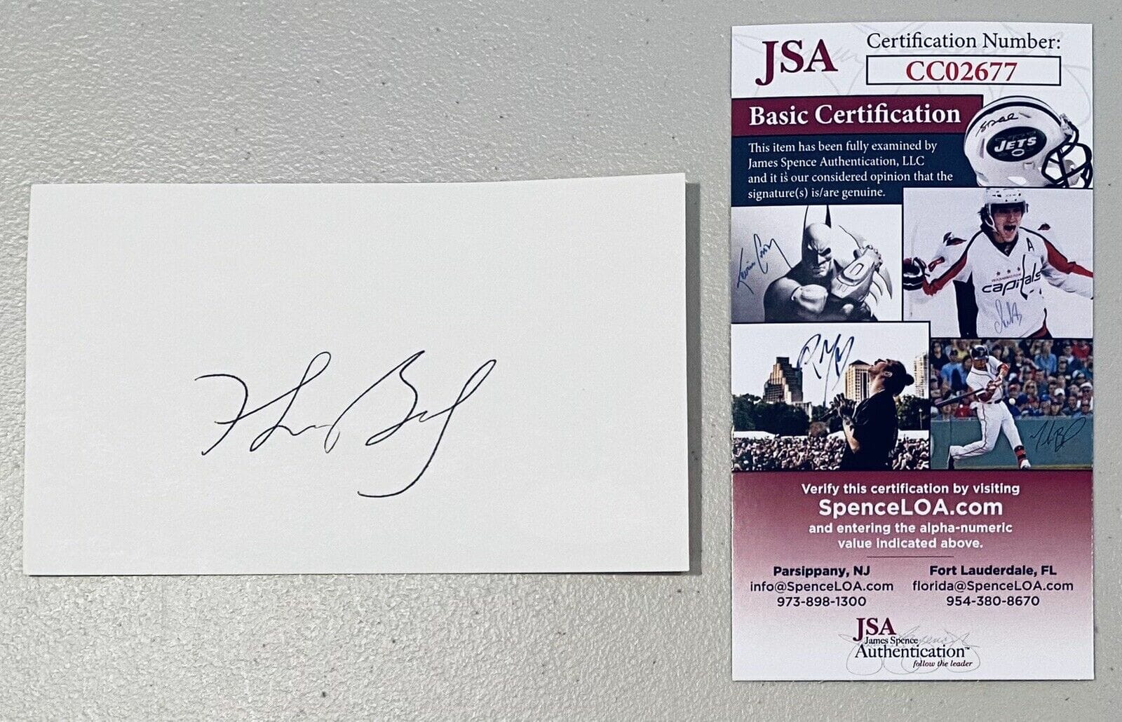 F Lee Bailey Signed Autographed 3x5 Card JSA Cert OJ Simpson Trial Attorney
Opens in a new window or tab